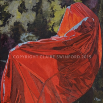 Caddie Woodlawn | 2015 | Oil on canvas, 24x24" | SOLD