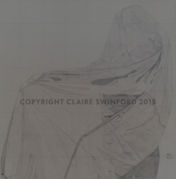 Study: Caddie | 2015 | Graphite on paper, 24x36" framed | SOLD