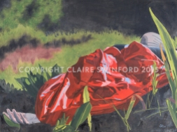 Violet Alden | 2015 | Oil on canvas, 40x30" | SOLD